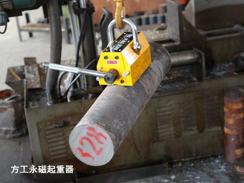 永磁起重器怎樣進行圓柱搬運？